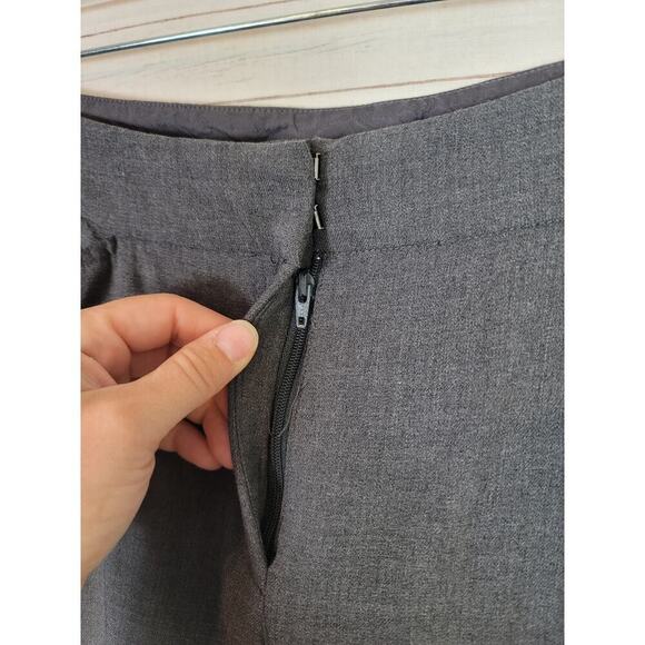 EILEEN FISHER GRAY TROUSER PANTS, SZ MEDIUM - Picture 5 of 16